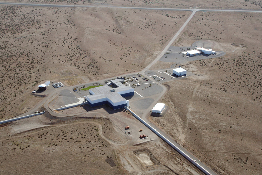 Vue aérienne LIGO Hanford